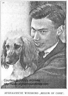 http://www.afghanhoundtimes.com PHOTO Han Jungeling and Begum Of Cove 1928