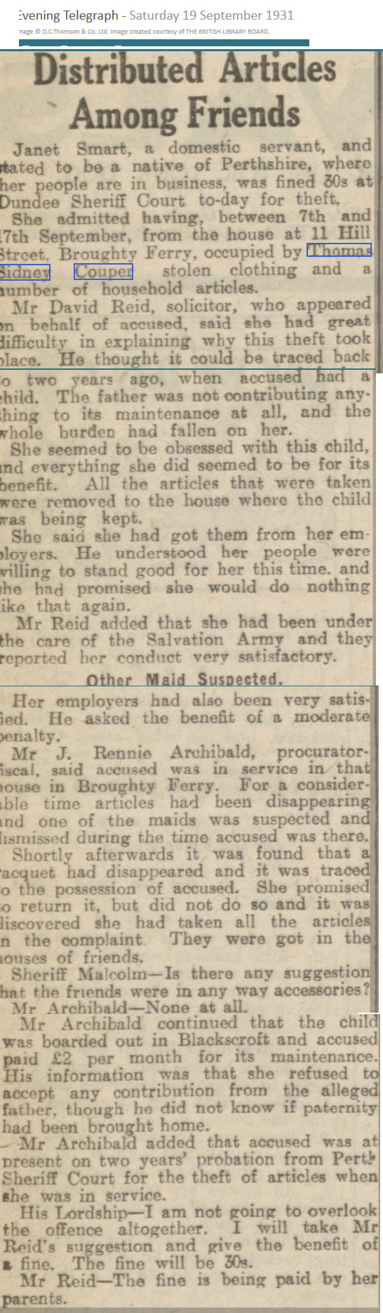 http://www.afghanhundtimes.com Theft by Maid at Garrymhore house 1931