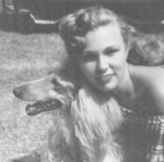 http://www.afghanhoundtimes.com PHOTO joyce Morton and Am Ch  El Mio Bambi Of Chamee