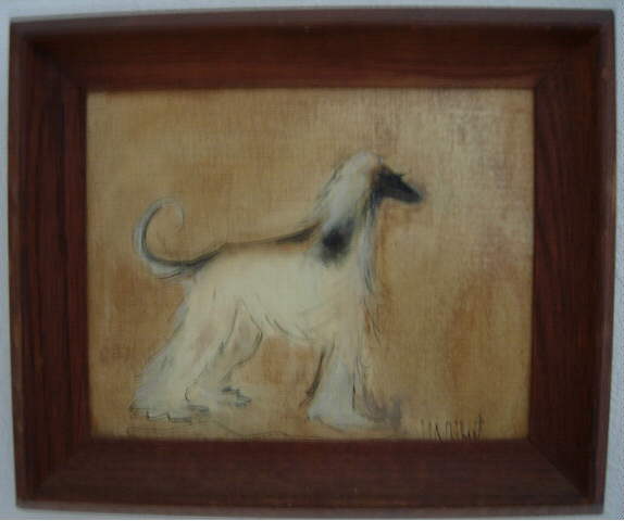 Afghan Hound Times, ART section, Mary Nelson Stephenson 1959