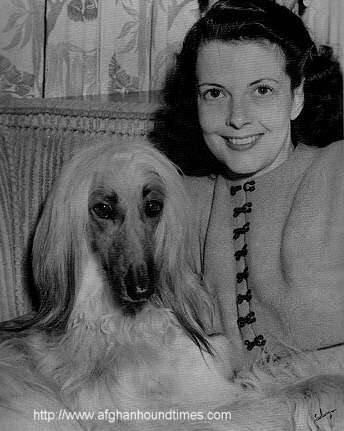 Afghan Hound Times -Barberryhill Dolly, Venita Oakie, PhyllisA Rainer
