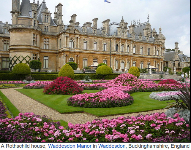 http://www.afghanhoundtimes.com ARTICLE Baroness Hilda De Rothschild, WADDESON MANOR, BUCKINGHAMSHIRE, ENGLAND