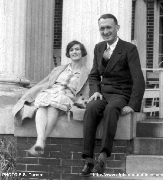 http://www.afghanhoundtimes.com PHOTO N R Hitchcock and Louise before they were married