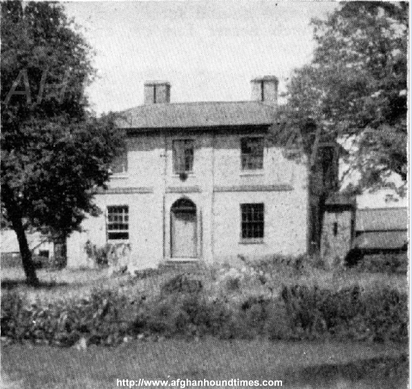 http://www.afghanhoundtimes.com PHOTO Baroness Lily Von Westenholz' Farmhouse, Little Blakesware, Ware , Herts England 1930's-1950's